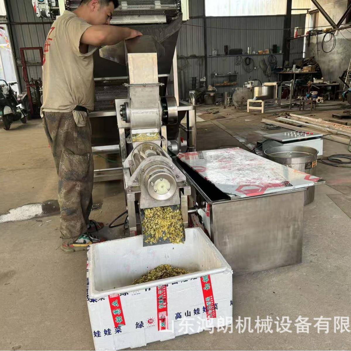 牛油果去核打浆机不锈钢螺旋式压榨打汁机 粉碎原汁饮料榨汁机