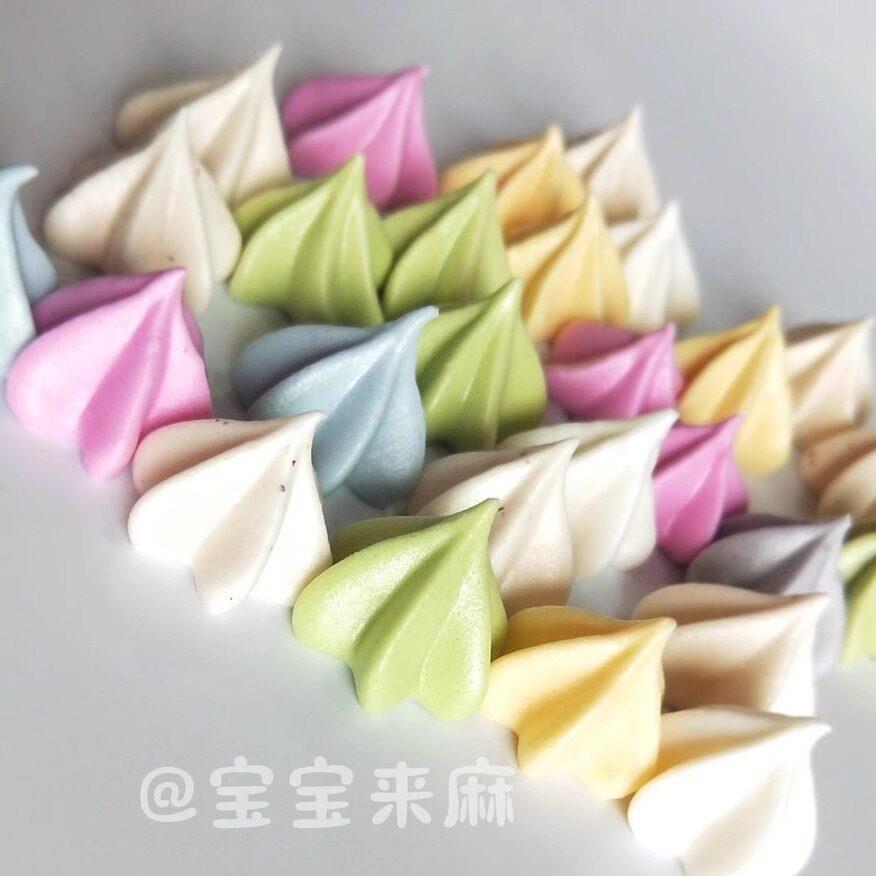 宝宝来麻宝宝健康零食手作蛋清溶豆果蔬