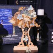 团扇结婚新娘手工diy材料包成品金色秀禾出嫁晨袍手捧喜扇高级扇