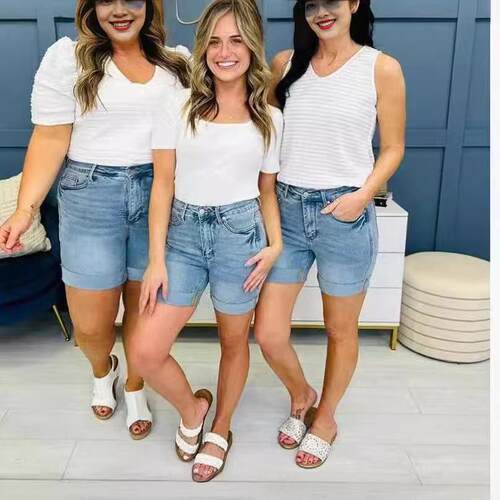 Women's clothing, Duya women's denim shorts,