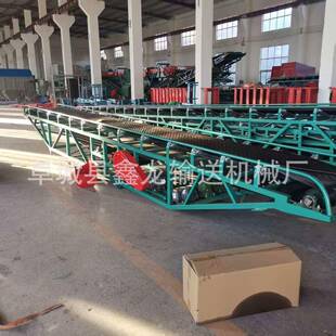 皮带输送机厂家物流伸缩机可移动传送带输送机工业爬坡输送设备