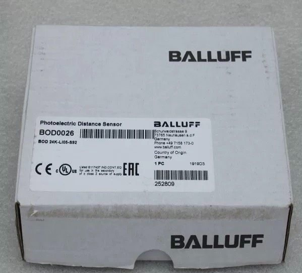 全新巴鲁夫BALLUFF传感器BOD 24K-LI05-S9