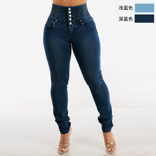 Women Printed Leggings Non Casual Daily Wear s Denim