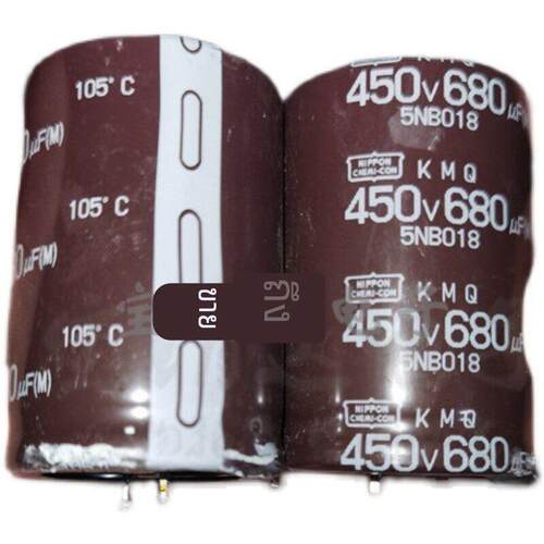 原壳原皮进口黑金刚江海拆机 450V680UF 焊机电解电容 400V470UFA