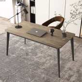 办公电脑台式 桌轻奢简约书桌家用卧室学习桌学生写字台长方形桌子