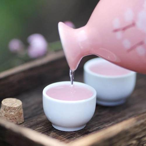 70YF7两8两1斤装 陶瓷酒瓶小酒坛酒壶装饰土陶仿古酒罐清酒酒具空