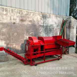 全喂入式 袋花生脱秧机花生果秧分离机 花生摘果机自动装