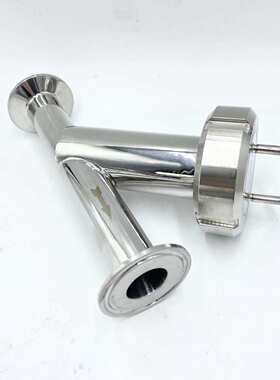 卡箍过滤器快型过滤器不锈钢y型级设备过滤器卫生装304y 流体管道