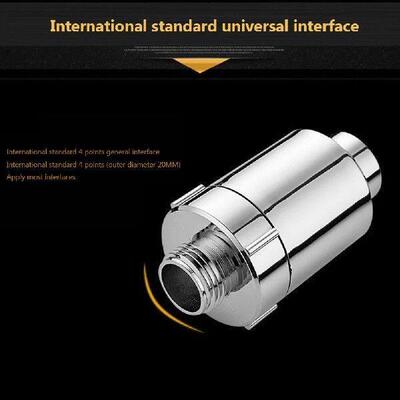 Activated Carbon Shower Water Filter Easy Installation