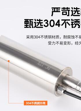 家用小型电动12潜V抽油泵铜电机抽全水泵34不MFD锈钢水泵自0吸泵