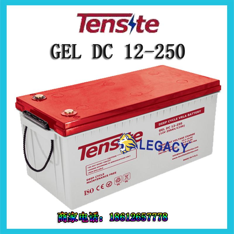 Tensite蓄电池GELDC12-250铅酸胶体12V250AH太阳能光伏系统电池
