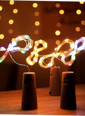 1m 2m 3m Copper Wire LED String Lights Christmas Decorations