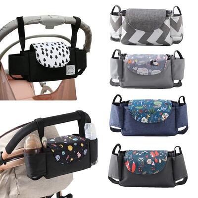 Stroller Bag Pram Organizer Baby Accessories Cup Holder ver