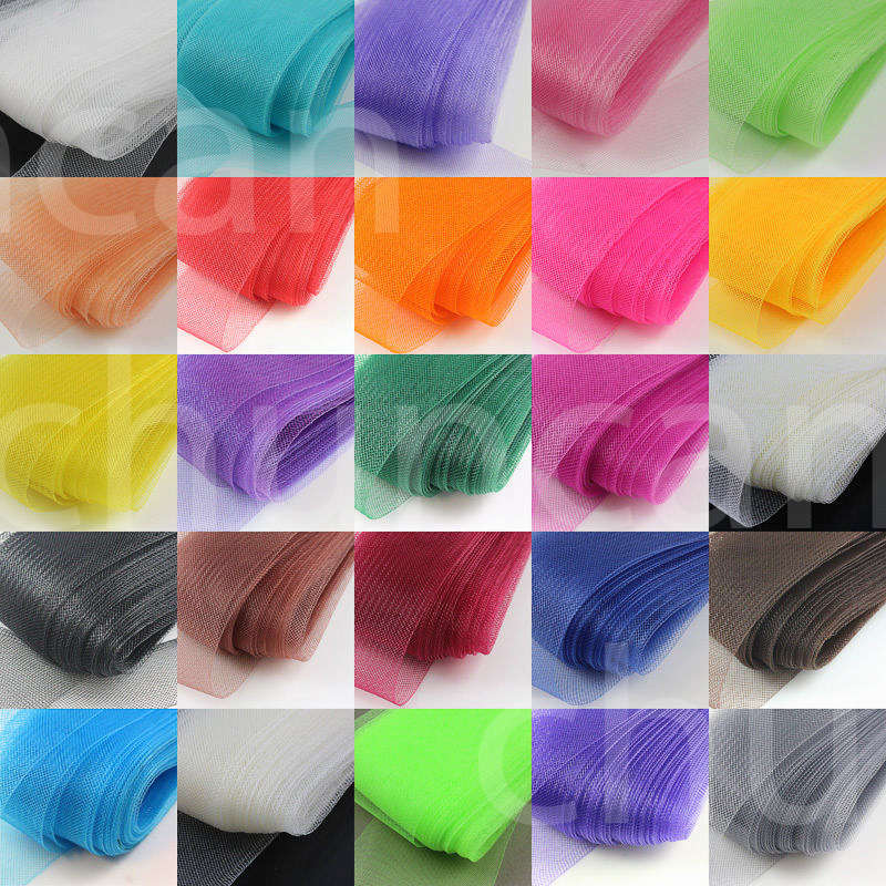 10cm弹力网鱼骨网拉丁舞蹈婚纱裙撑下摆马尾马毛 horsehair braid