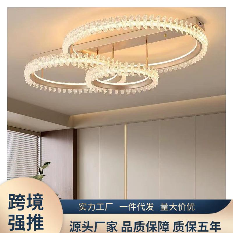 意式极简轻奢感客厅灯卧室灯餐厅智能全屋灯具2025新款吸顶灯无