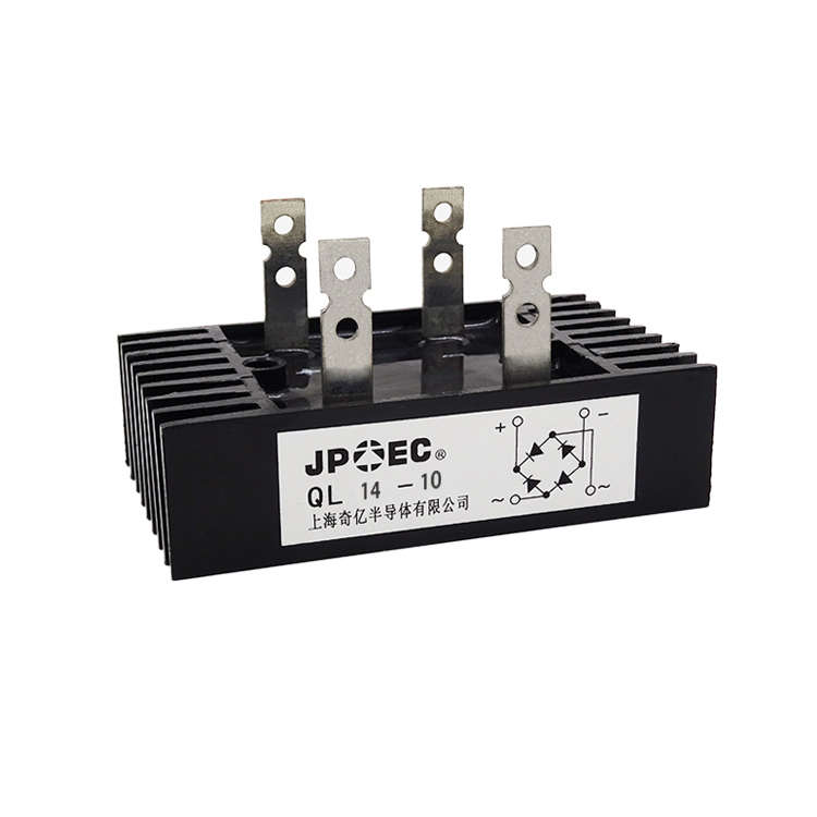 单相整流桥全波整流器 QL14-10 QL40-10 QL40A1000V 上海奇亿JPEC