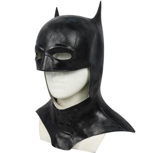 2022蝙蝠侠面具The Batman万圣节新款乳胶头套Cosplay周边道具