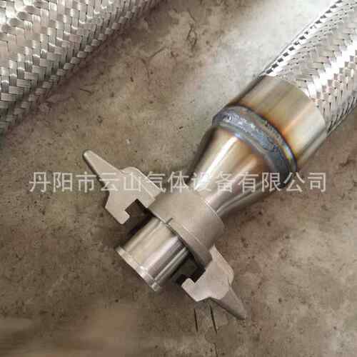 销售高压充装软管槽车充装波纹管大口径法兰波纹管CGA870软管