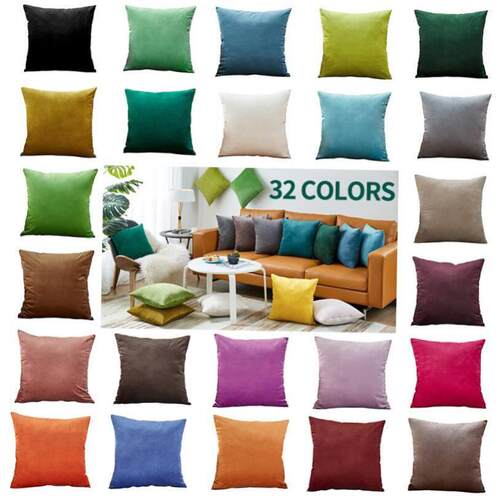 Cushion Cover Sofa Decorative Pillows Cover Velvet Pillow