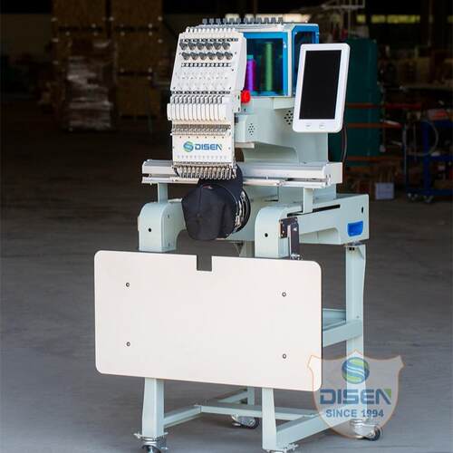 新款小型单头全自动电脑绣花机帽成衣刺绣机 embroidery machine