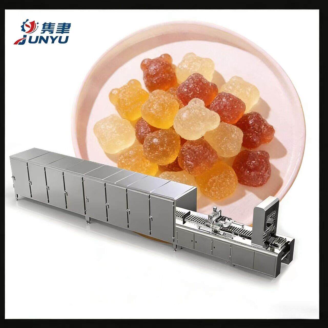 全自动软糖生产线 QQ糖浇注机 网红凝胶糖果设备 源头厂家直销