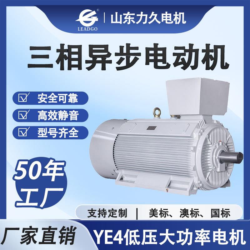YE4低压大功率电机200-1000W静音节能油泵电机冷却塔电机风机电