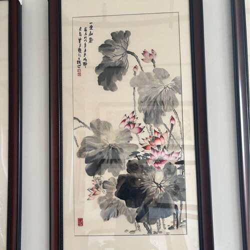苏绣厂家纯手工刺绣山水挂画摆件高档装饰画工艺画