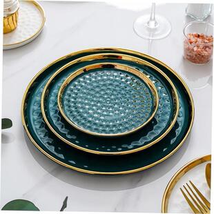 Cold Penh Western Dessert Ceramic "Phnom Plate