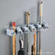弹簧家居拖把架收纳厨卫拖把壁挂扫帚架挂钩扫把拖布夹挂架多功能