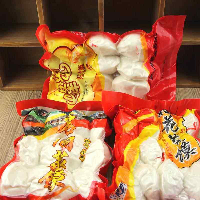 阆中甜食蒸馍桂花馒头四川特产小吃传统零食白糖早餐食品面点糕点