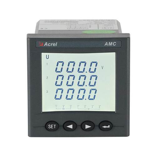 安科瑞AMC72-AV/AV3三相电压表数显表开孔67*674-20mA变送输