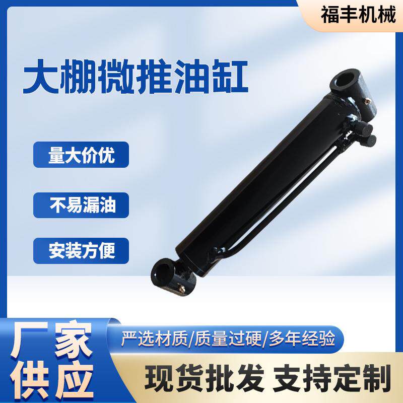 强压大棚微推油缸拖拉机配件不锈钢辅助油缸高品质厂家现货油封