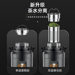 户外便携 塑玻杯大容2N02B1D01000m分l茶量水离耐温玻璃高水壶男款
