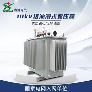 河南森源电气S22-M-100/315/630kVA油浸式电力变压器全铜芯