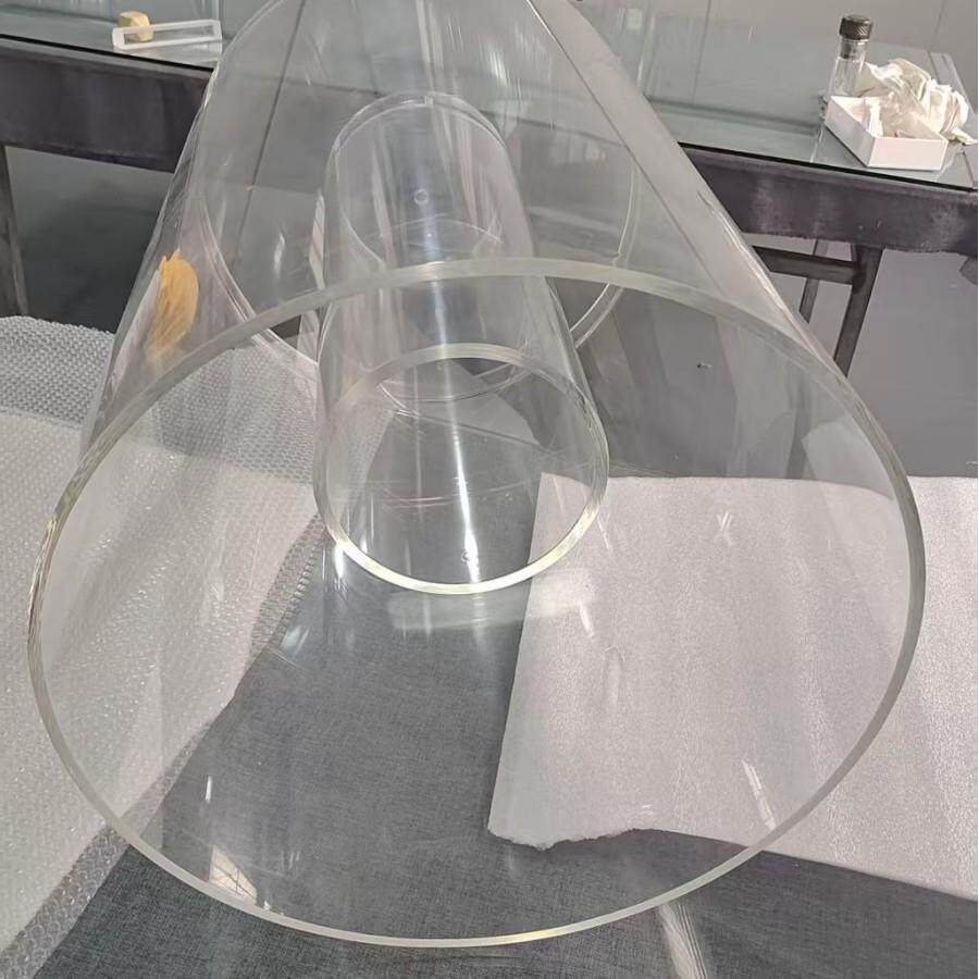 亚克力圆筒有机玻璃透明圆管圆柱实验仪器加工制作