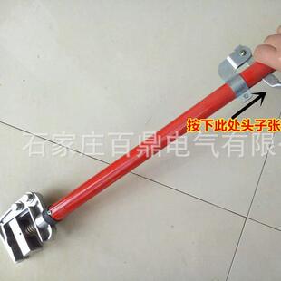 接地线电厂接地线6千伏25mm2接地线 手握弹簧平口接地线6kv手刹式