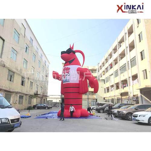 Inflatablelobster龙虾节广告充气虾模型充气动物仿真气模虾子