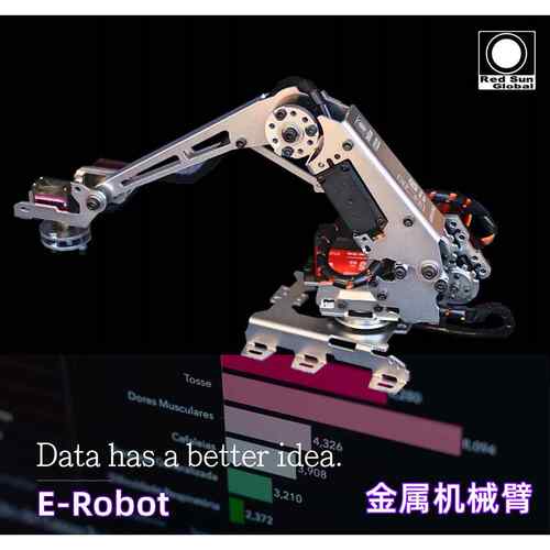 机械臂 机械手臂 多自由度机械手 工业机器人模型 机器手臂 222