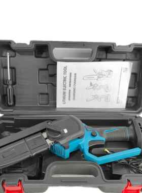 新款数油用壶EDF充电式单显手电锯家型手持手提锂伐木锯电户外电