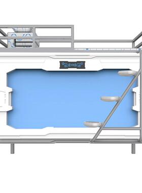 家庭三人床双人床太空舱睡舱床太空舱上铺眠床下家用商用M821-3C