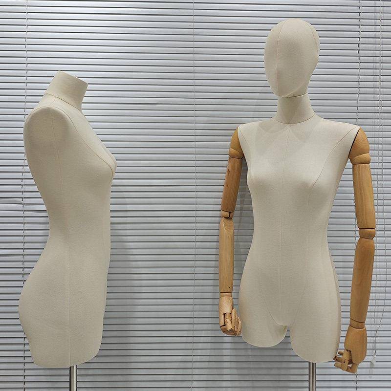婚纱服装店模特展示架女装橱窗道具半身假人大胸韩版人台人偶广州