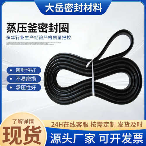 蒸压釜密封圈模框密封条硫化罐橡胶密封圈三元乙丙橡胶胶条密封圈
