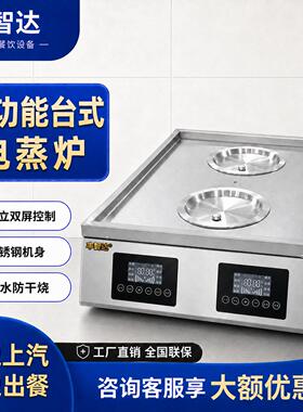丰智达多功能台式电蒸炉商用蒸包炉包子蒸炉蒸菜炉小笼包肠粉机
