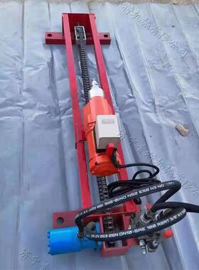 过路管道施工水平打眼机手动前进水钻顶管机地下管道钻孔工具