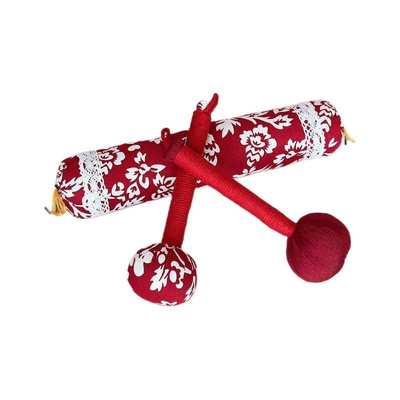 艾草养生锤加长款经络敲打按摩锤肩颈背腿全身穴位纯拍家用艾灸锤