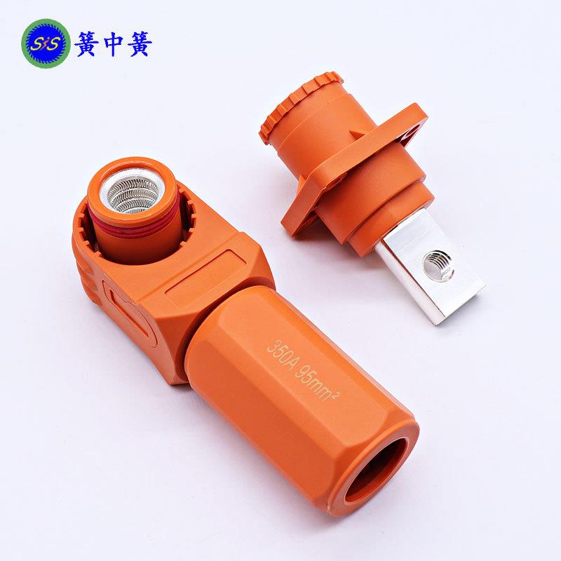 正负极大电流储能连接器快速插拔接插件电柜光伏储能连接器