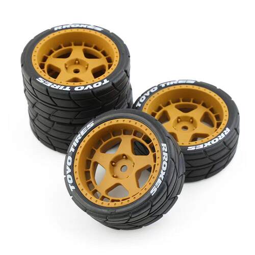 HPI京商田宫1:10WRC TT02 XV01平跑拉力电房漂移轮毂轮胎福特皮卡