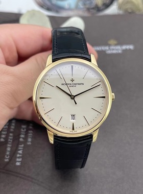 [98新]江诗丹顿传承18k黄金85180/000J-9231自动机械40mm男表