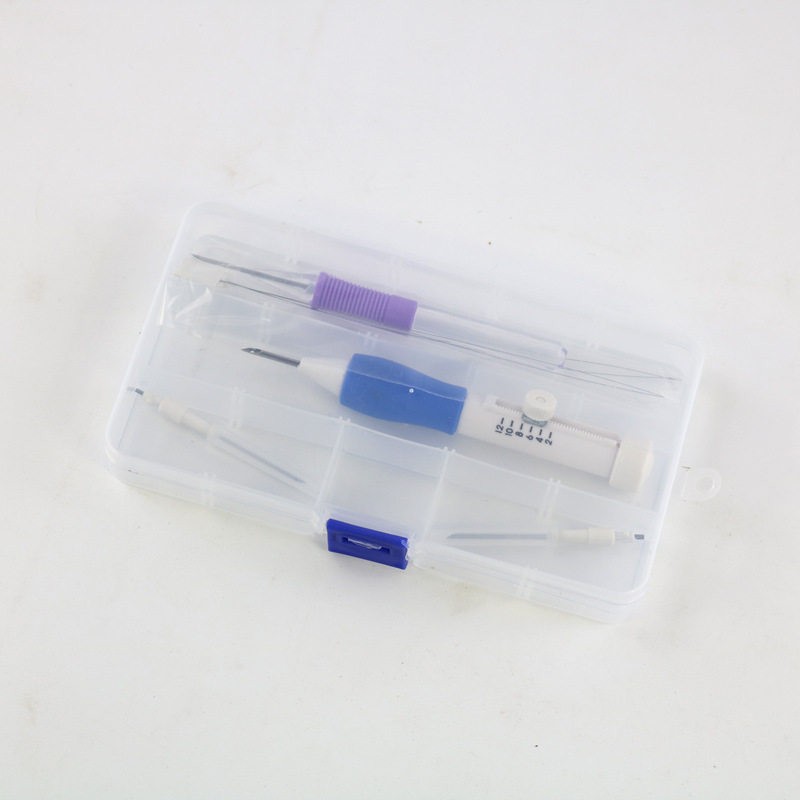多功能戳戳乐组合套装 可换针多功能戳戳笔 手工DIY刺绣工具