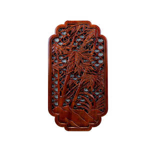 东阳木雕中式古典工艺实木香樟雕刻壁挂客玄关墙饰装饰画梅兰竹菊